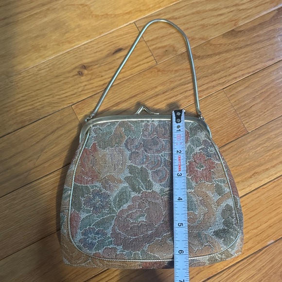 Vintage Floral Tapestry Evening Bag - Multicolor - Picture 3 of 4